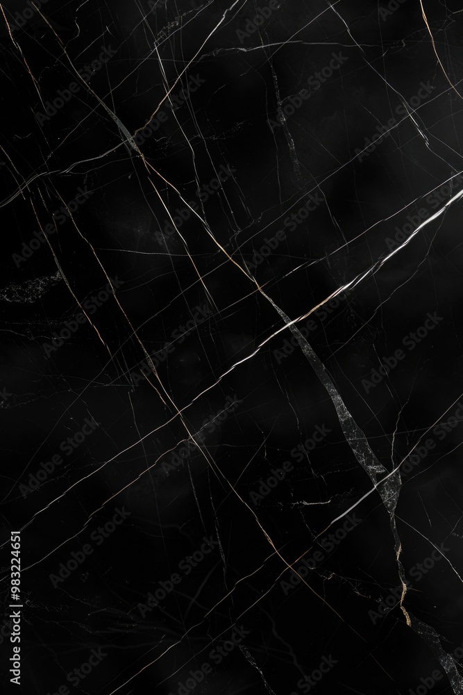 A close-up shot of a smooth black marble surface A close-up shot of a smooth black marble surface