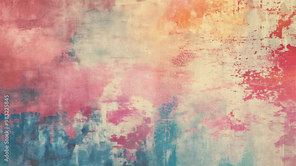 Textured abstract paint on canvas background grunge art wallpaper colorful wall pattern in vintage design paper old artistic brush strokes backdrop decorative retro watercolor Textured abstract paint on canvas background grunge art wallpaper colorful wall pattern in vintage design paper old artistic brush strokes backdrop decorative retro watercolor