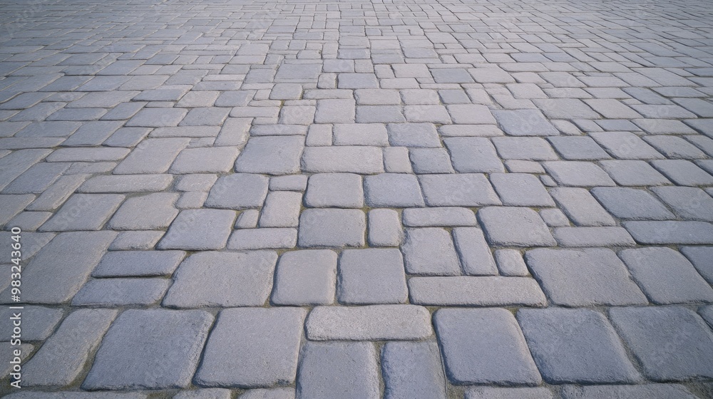 A close-up view highlights grey pavers intricately laid in a herringbone pattern, emphasizing the dense arrangement and texture of land resources A close-up view highlights grey pavers intricately laid in a herringbone pattern, emphasizing the dense arrangement and texture of land resources