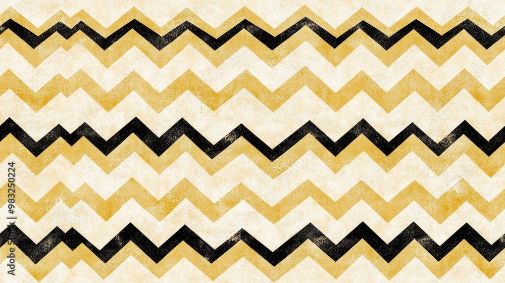 A sophisticated black and beige chevron pattern features overlapping black lines on a beige background, showcasing textured depth, ideal for various creative uses SEAMLESS PATTERN A sophisticated black and beige chevron pattern features overlapping black lines on a beige background, showcasing textured depth, ideal for various creative uses SEAMLESS PATTERN