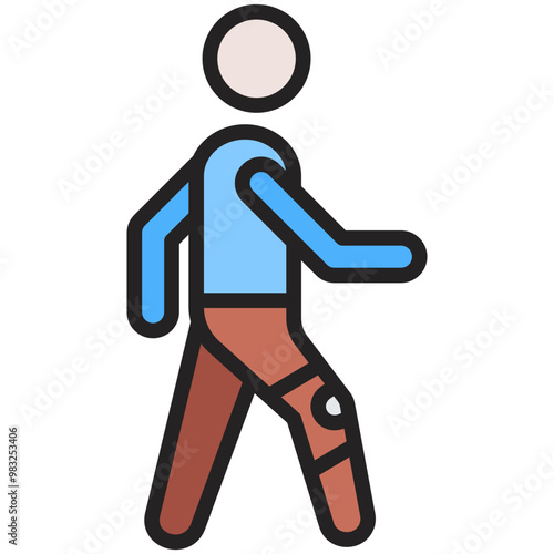 Walking Man Icon