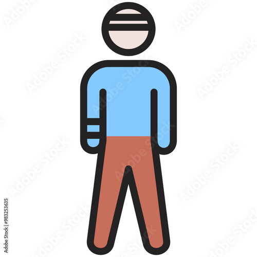 Broken Arm Icon