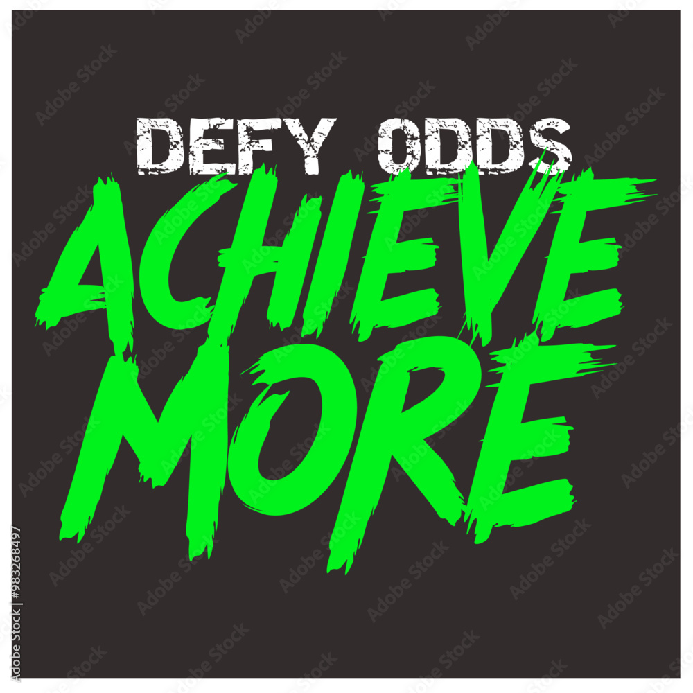 Fototapeta premium Self care quotes inspiration to take care of yourself. t- shirt design and print vector defy odds achieve more 