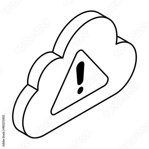 A flat design icon of mobile shutdown