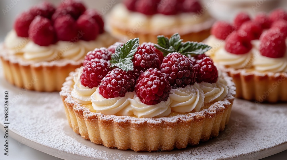 Raspberry Tarts: A Delectable Pastry Delight Raspberry Tarts: A Delectable Pastry Delight