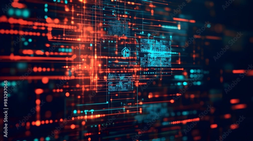 abstract binary background abstract binary background