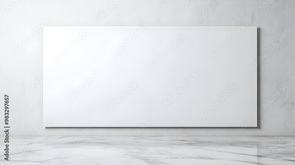 Blank Whiteboard Ready for Brainstorming and Idea Mapping in Educational or Professional Settings Blank Whiteboard Ready for Brainstorming and Idea Mapping in Educational or Professional Settings