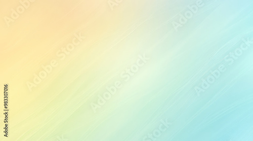 A soft gradient light background blending from pale yellow to light blue, with smooth transitions for a fresh and serene design.