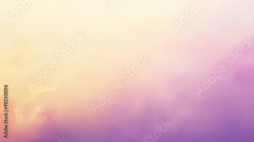 A gentle gradient background with soft pastel purple transitioning into light yellow, evoking a serene and calming feel.