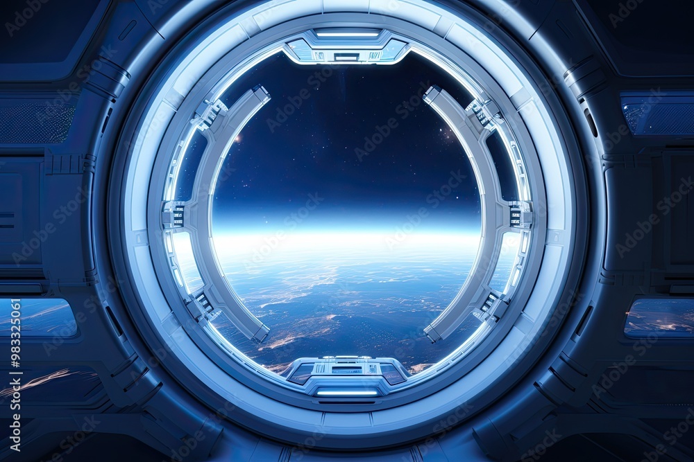 window in spaceship window in spaceship