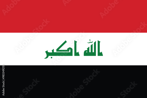 iraq flag official, National original colors, correct size, proportions for celebration of independence day october 3, republic day july 14, iraq victory day december 10, army day january 6, April 9