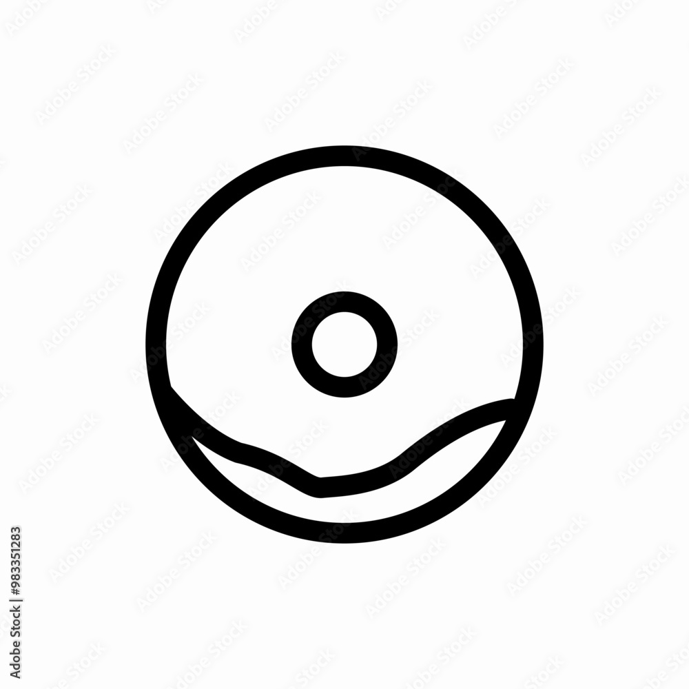 donut pastry icon sign vector donut pastry icon sign vector