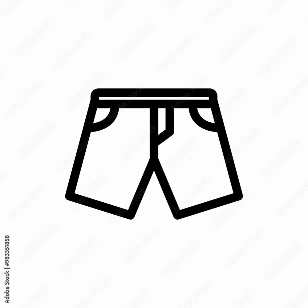 short wear icon sign vector short wear icon sign vector