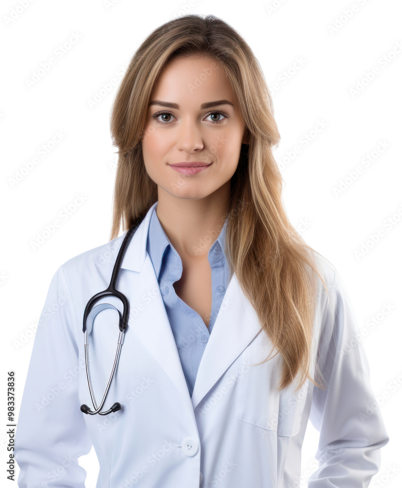 PNG Female doctor adult white background stethoscope. PNG Female doctor adult white background stethoscope.