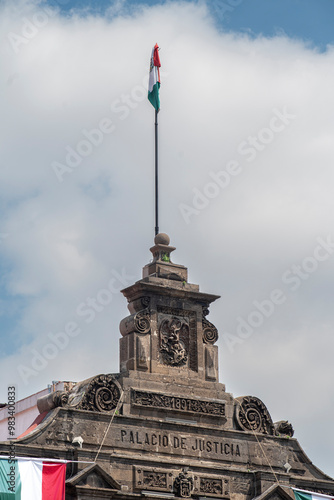 Palacio de Justicia de Jalisco, bandera, Supremo Tribunal de Justicia, 