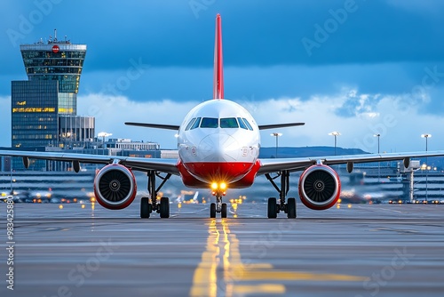 Manchester, England has excellent transport links, including the Manchester Airport, one of the busiest in the UK photo