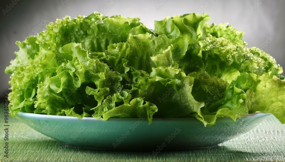 green lettuce leaves green lettuce leaves