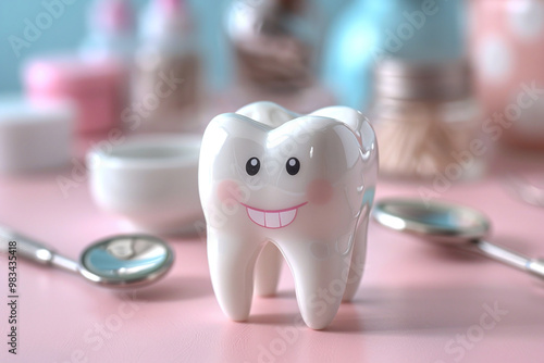 Whitening procedure, dentist checking teeth, dental inspection, healthy teeth, dental procedure, dentist office, professional orthodontic clinic, satisfied woman sitting, dental chair, whitening