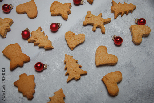 gingerbread cookies on a plate