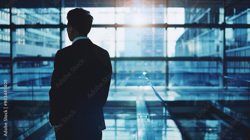 A scene depicting the act of resignation. There is a person sitting across from an authority figure, perhaps a boss A scene depicting the act of resignation. There is a person sitting across from an authority figure, perhaps a boss