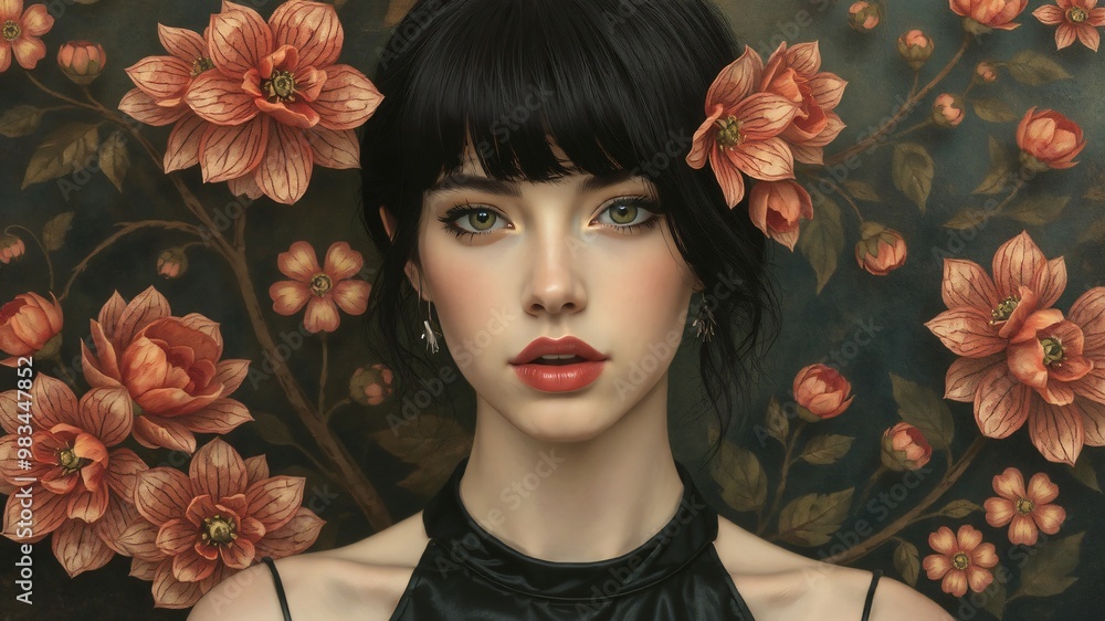 sketch potrait of beautiful women sketch potrait of beautiful women
