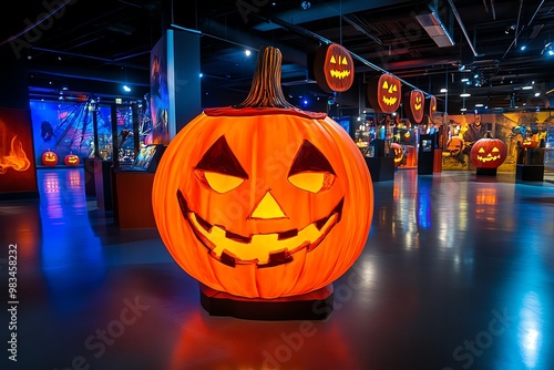 Halloween theme in travel can take you to dark history museums showcasing Halloween legends photo