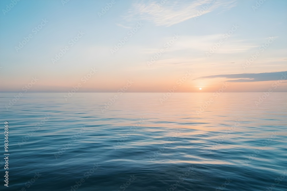 Obraz premium sunset over the sea