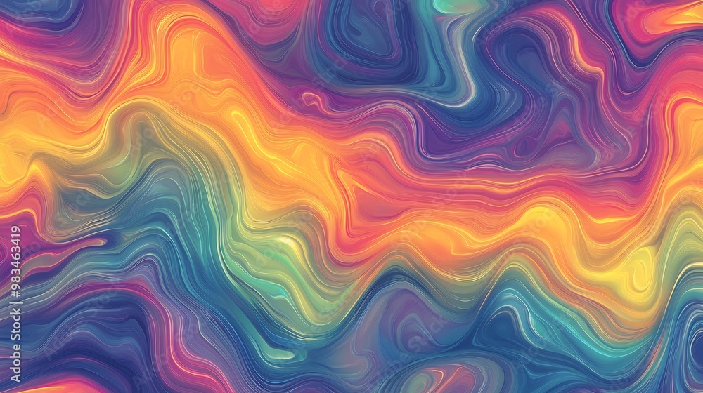 A vibrant abstract swirl of colors creating a fluid, artistic texture. A vibrant abstract swirl of colors creating a fluid, artistic texture.