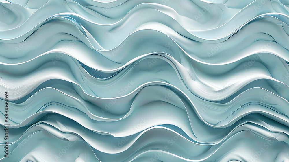 Abstract wavy background with a blue and white color scheme. Abstract wavy background with a blue and white color scheme.