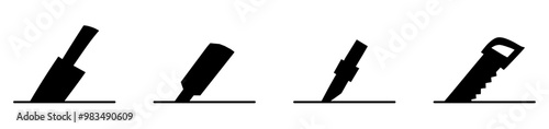 cutting tools icon