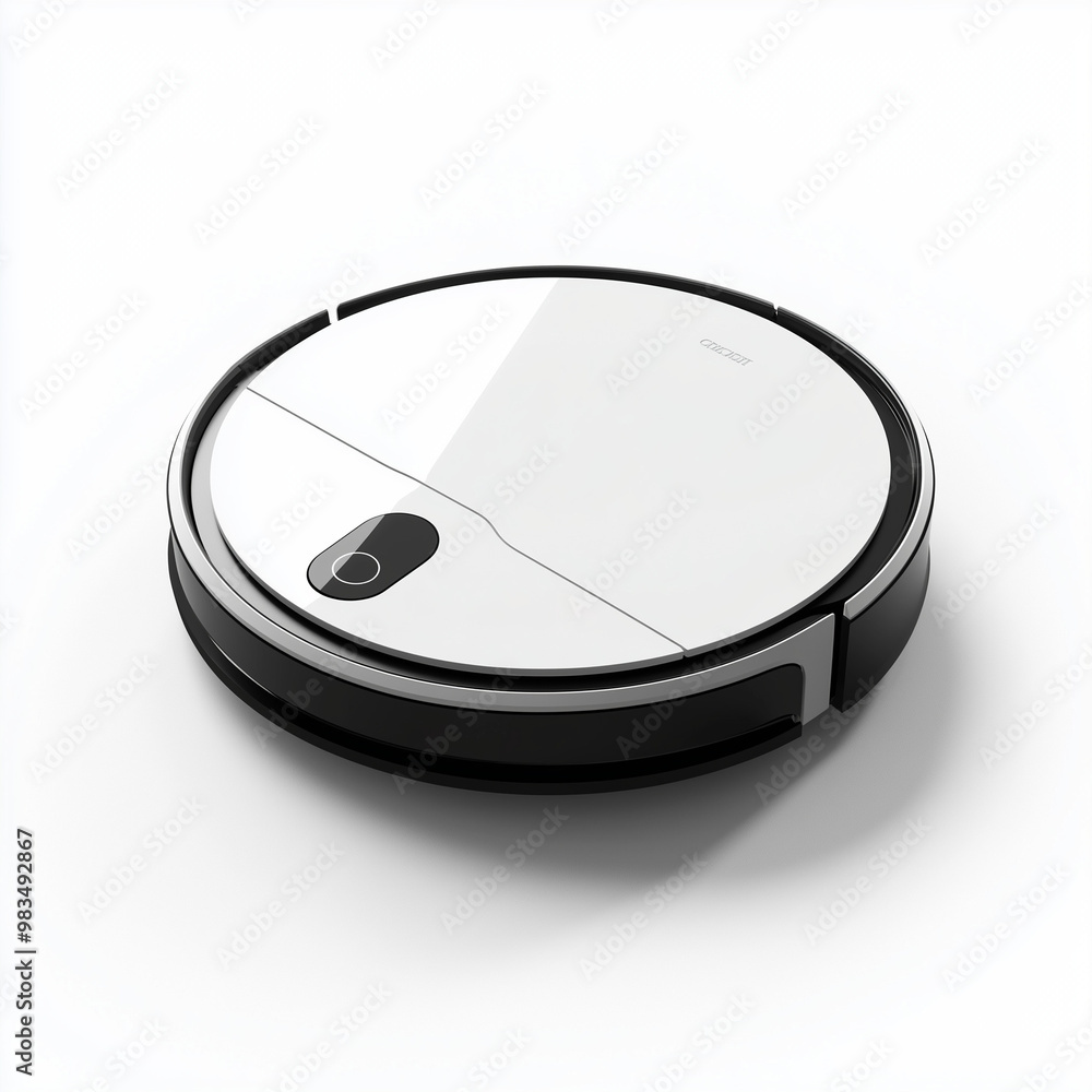 Sleek Robotic Vacuum Cleaner in Oval Shape: Automated Cleaning for a Pristine Home Sleek Robotic Vacuum Cleaner in Oval Shape: Automated Cleaning for a Pristine Home