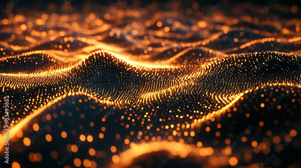 A detailed 3D visualization of a blockchain network, with data fields represented by glowing streams of light. The interconnected nodes form a web of cyber data flow, symbolizing the vastness A detailed 3D visualization of a blockchain network, with data fields represented by glowing streams of light. The interconnected nodes form a web of cyber data flow, symbolizing the vastness