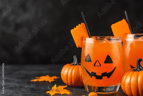 Scary Halloween themed drinks and cocktails for a chilling party