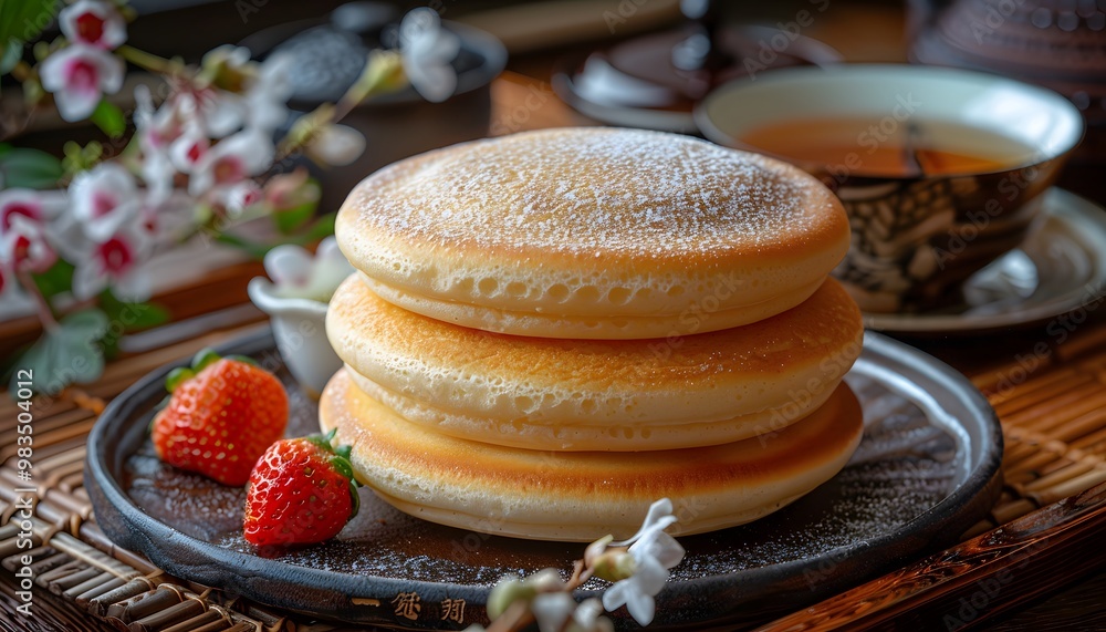 Dorayaki: sweet pancakes, red bean heart. Dorayaki: sweet pancakes, red bean heart.