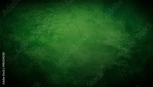 Gritty grunge green texture background with vignette and aged appearance