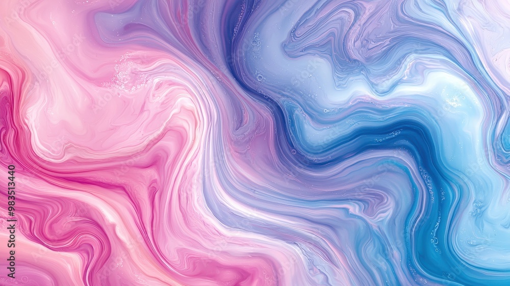 A captivating abstract swirl of pink and blue hues, perfect for backgrounds, designs, and creative projects. A captivating abstract swirl of pink and blue hues, perfect for backgrounds, designs, and creative projects.