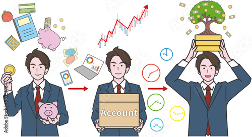 積立投資のイメージ