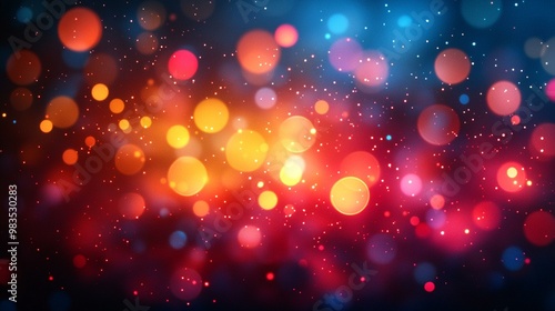 a Abstract bokeh background with colorful, blurred light effects for a dreamy and artistic atmosphere.