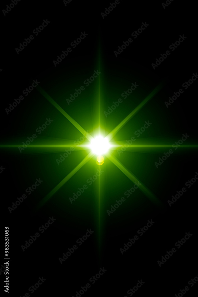 Lens flare light effect Lens flare light effect