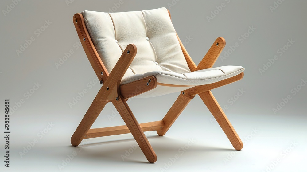 Folding Chair with Armrests Transparent Background Folding Chair with Armrests Transparent Background