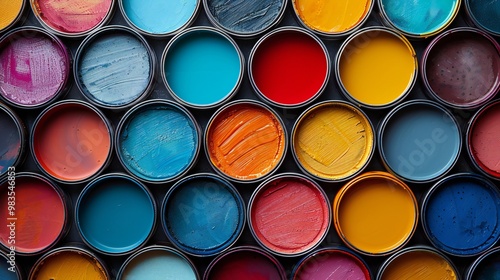 Collection of Paint Cans