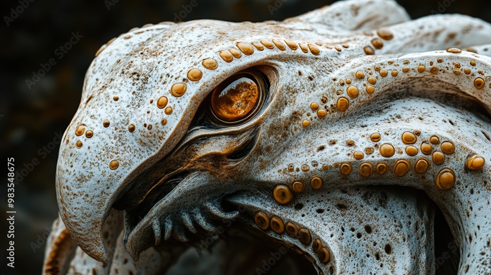 Close-up of a Mythical Creature's Eye Close-up of a Mythical Creature's Eye