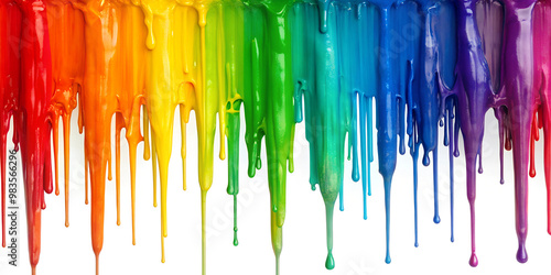 abstract colorful liquid acrylic paint background