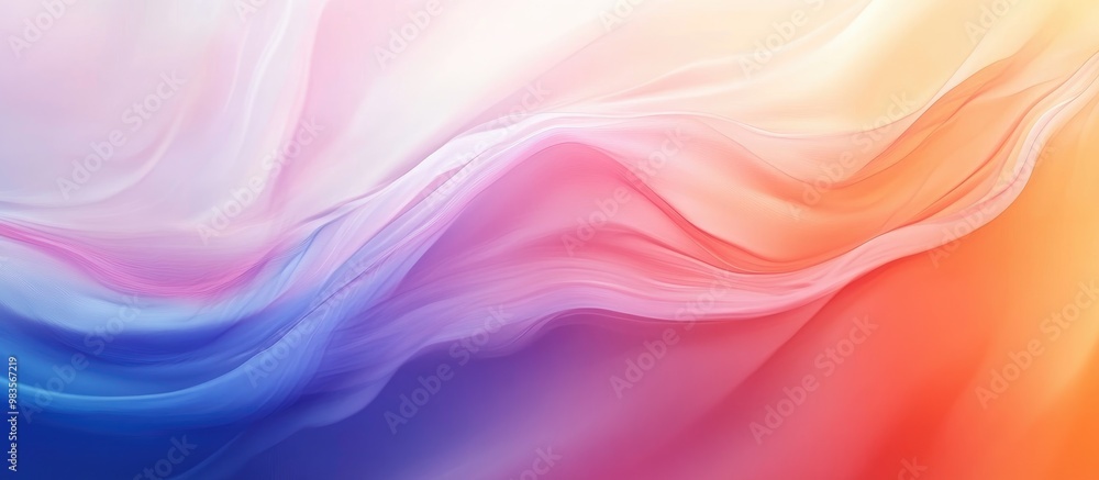 Abstract background with soft gradients and blended colors creating a smooth and visually appealing design for various creative projects Abstract background with soft gradients and blended colors creating a smooth and visually appealing design for various creative projects