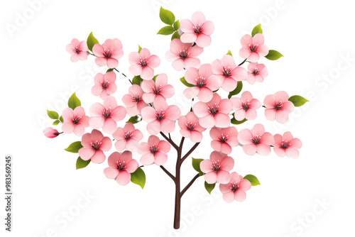Wallpaper Mural Beautiful pink cherry blossom flowering tree, PNG Torontodigital.ca