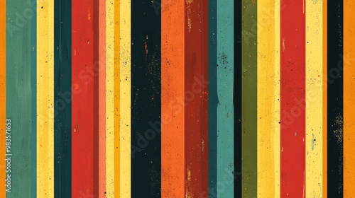 Abstract variegated striped textured background with flecks Seamless pattern