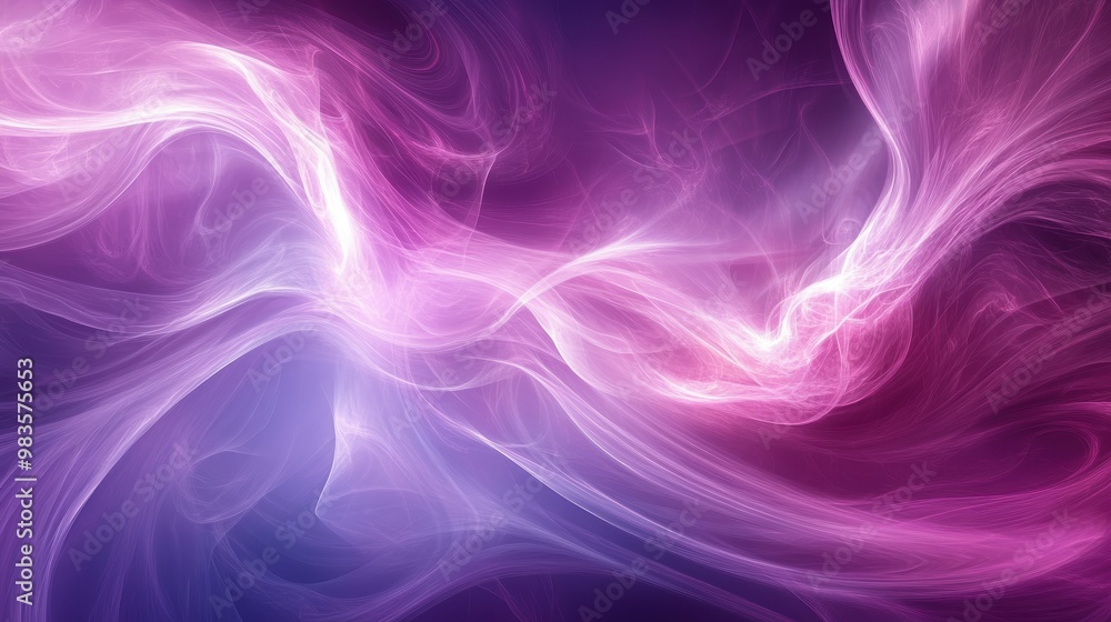 Ethereal Dream - Swirling Magenta and Lavender Abstract Background Ethereal Dream - Swirling Magenta and Lavender Abstract Background