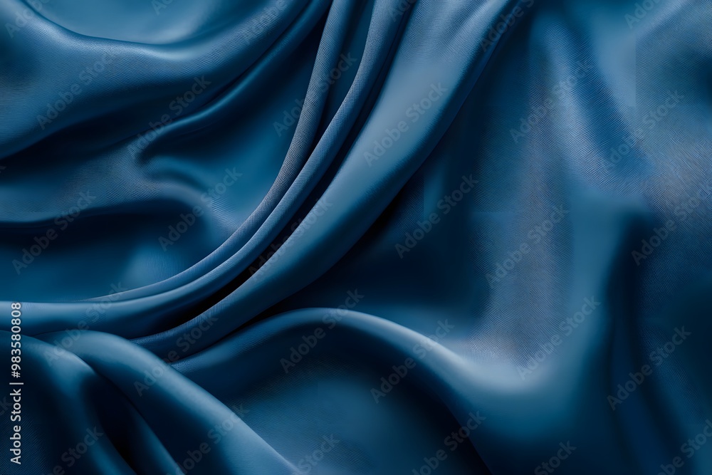 Obraz premium Abstract Blue Fabric Texture