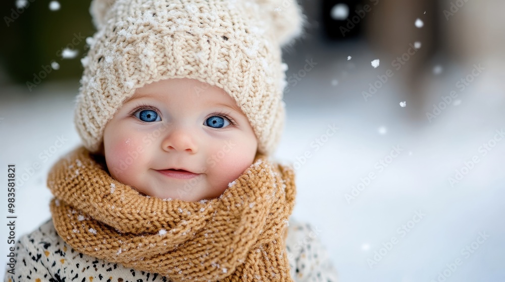 The image depicts a person clad in cozy winter fashion, wearing a knitted scarf and beanie, with gentle snowflakes drifting down, illustrating the season's cold charm. The image depicts a person clad in cozy winter fashion, wearing a knitted scarf and beanie, with gentle snowflakes drifting down, illustrating the season's cold charm.