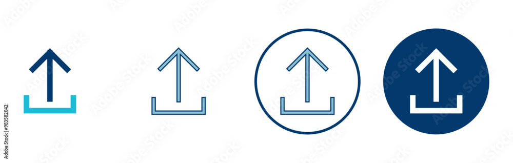 Upload icon vector isolated on white background. Upload sign icon. Upload button. Load symbol. Upload icon vector isolated on white background. Upload sign icon. Upload button. Load symbol.